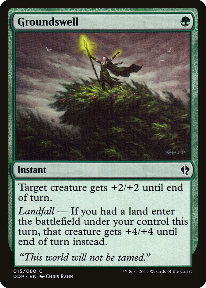 Groundswell card front