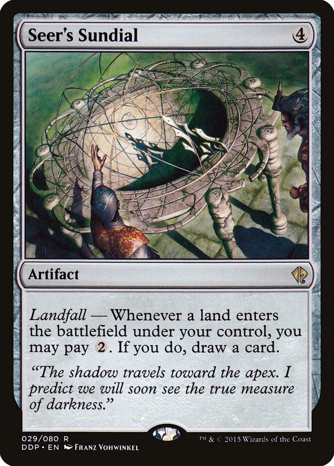 Seer's Sundial card front