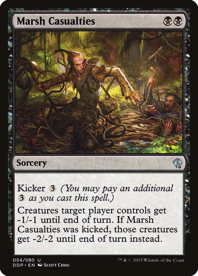Marsh Casualties card front