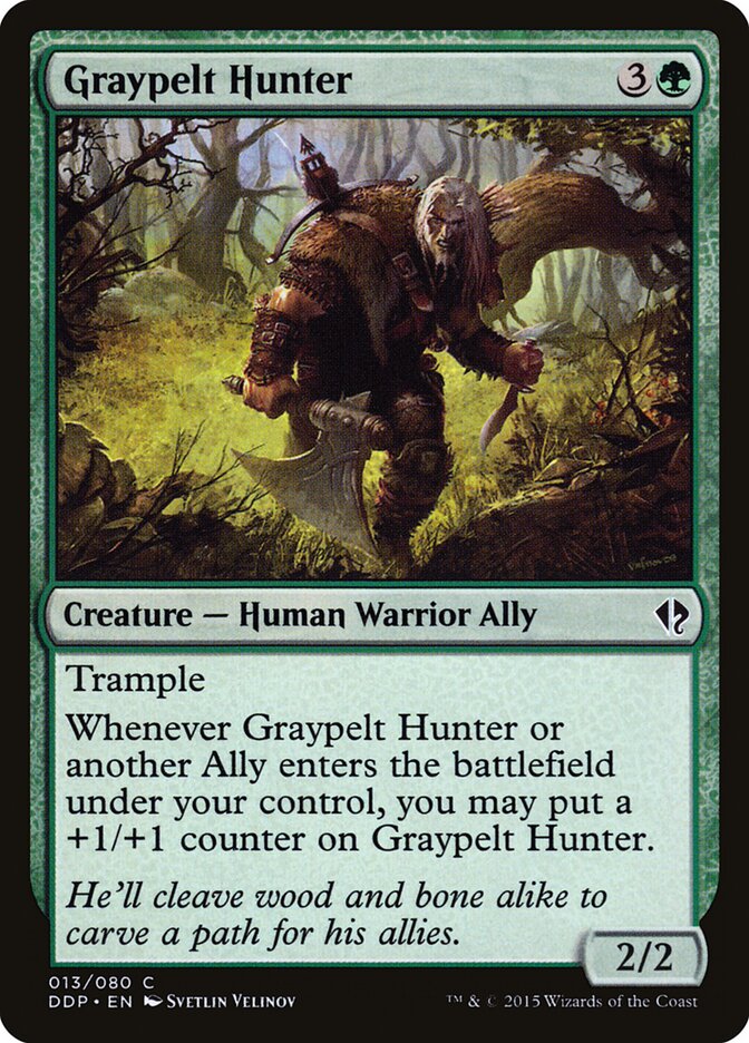 Graypelt Hunter card front
