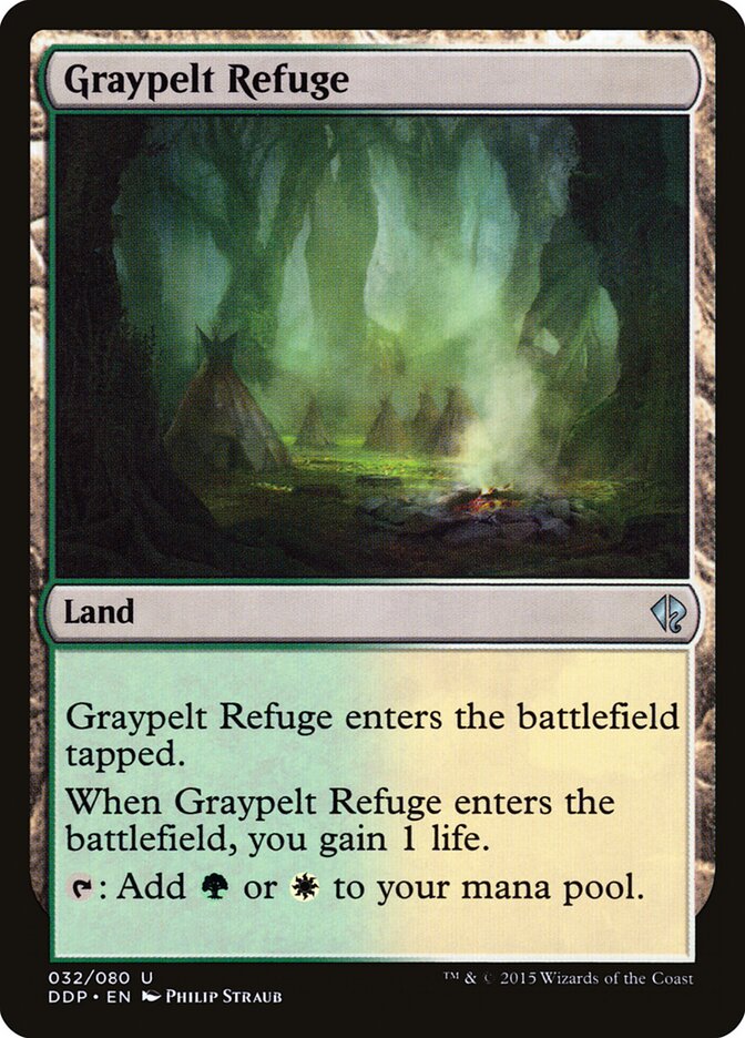 Graypelt Refuge card front