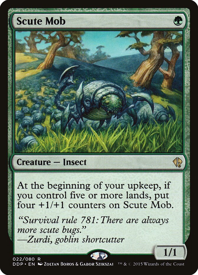 Scute Mob card front