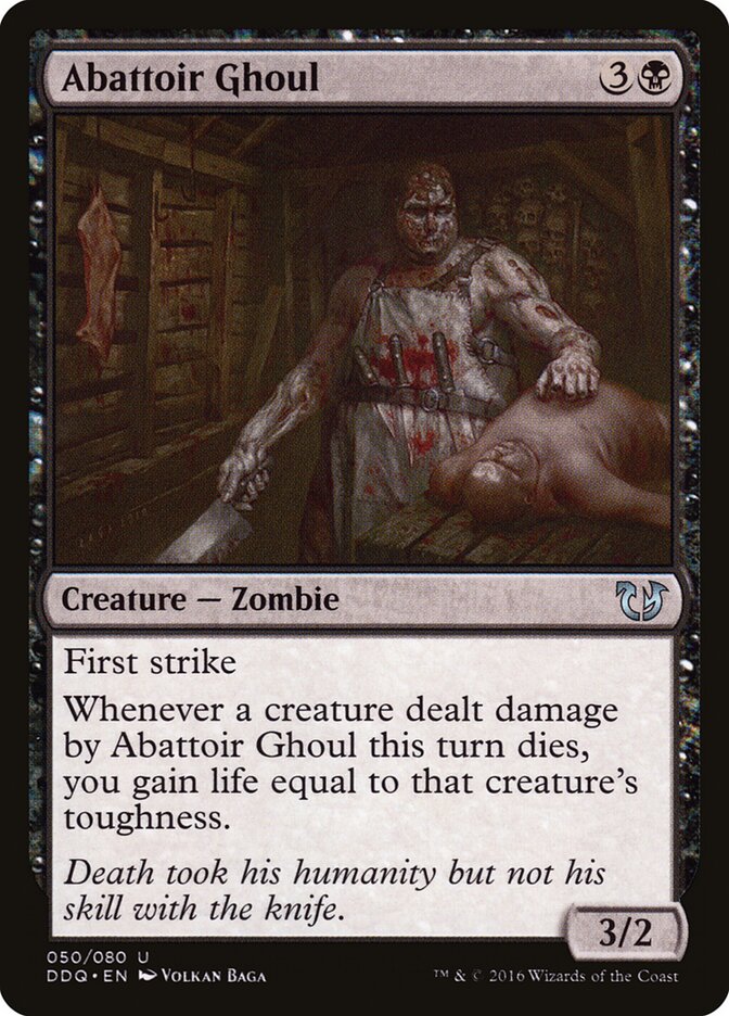 Abattoir Ghoul card front