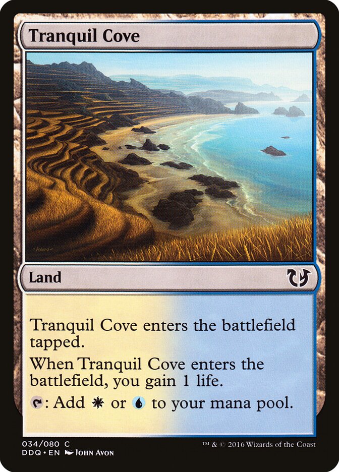 Tranquil Cove card front