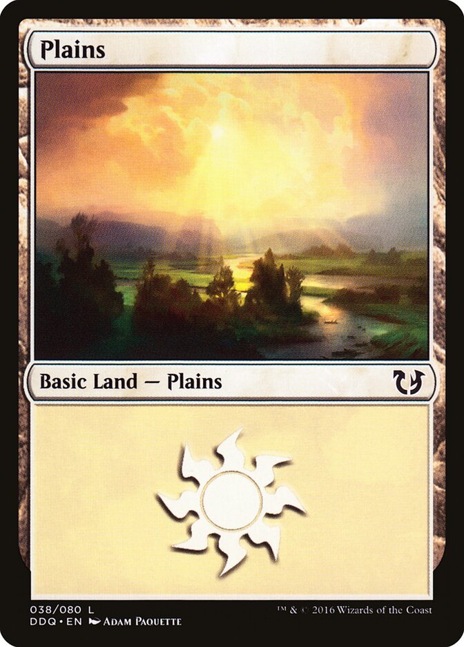 Plains card front