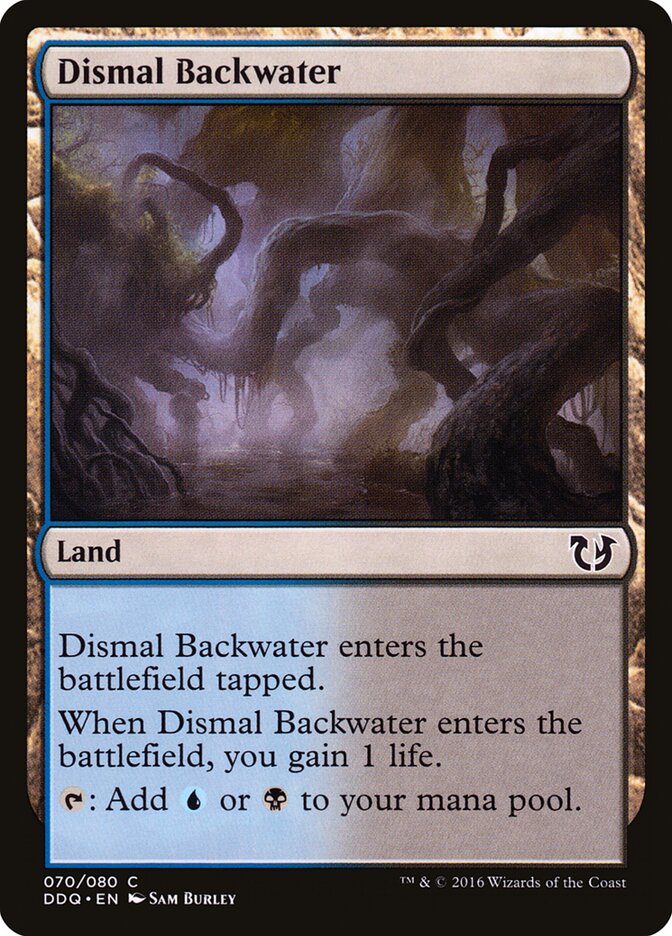Dismal Backwater card front