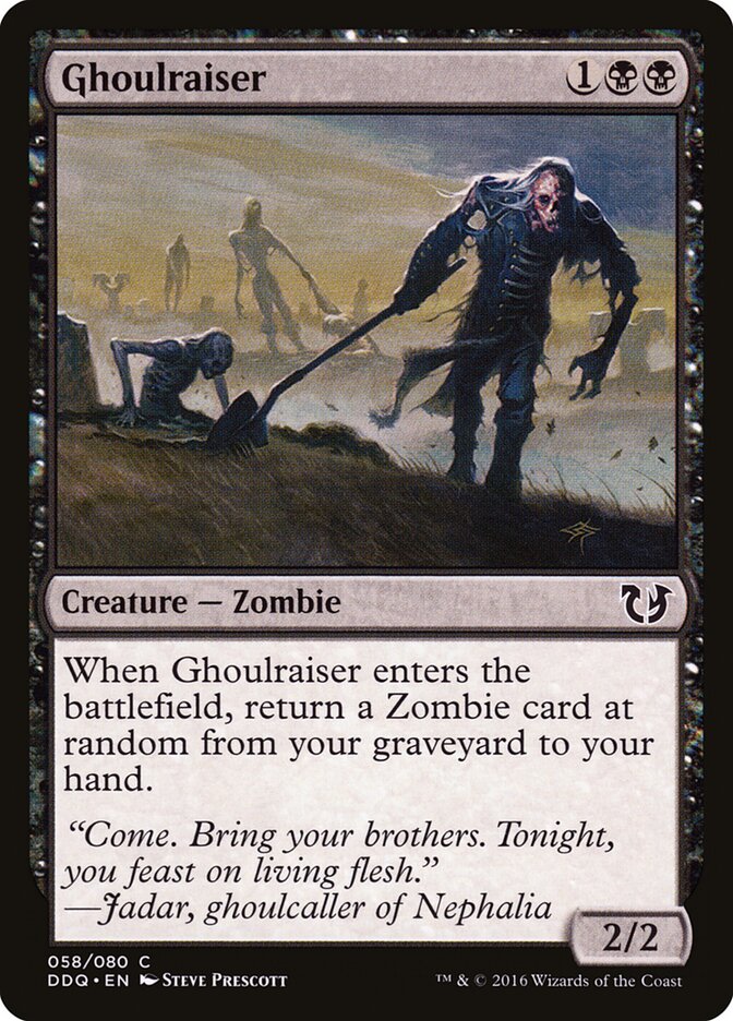 Ghoulraiser card front
