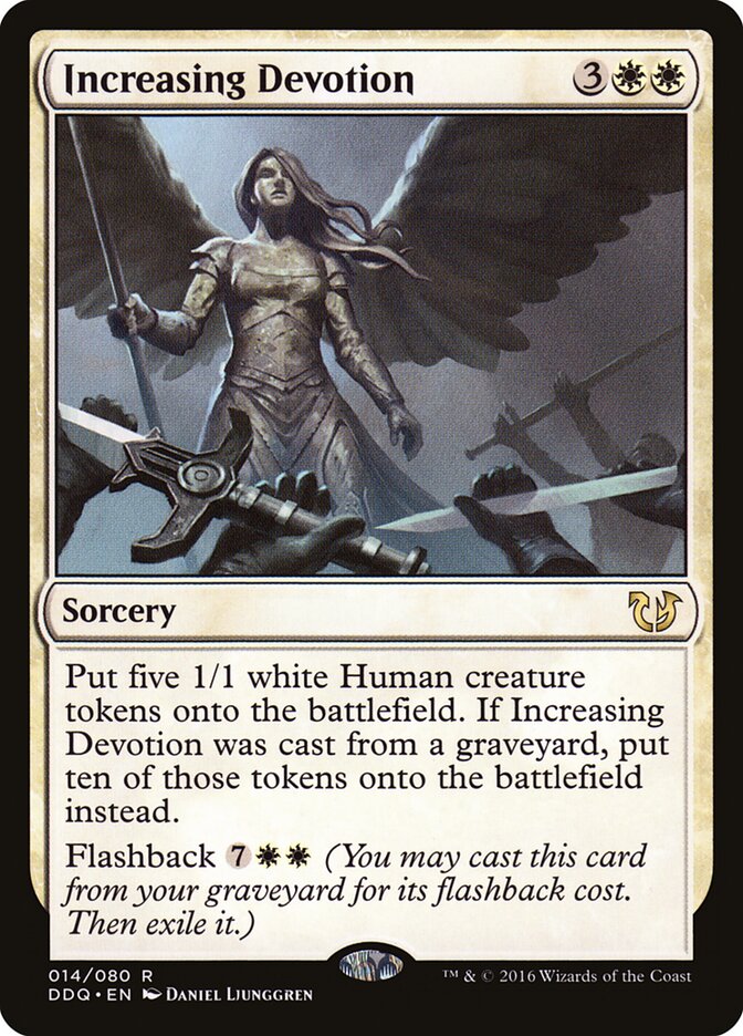 Increasing Devotion card front