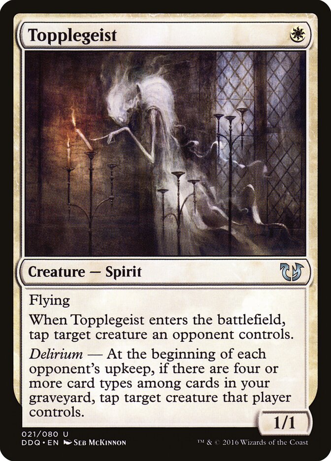 Topplegeist card front
