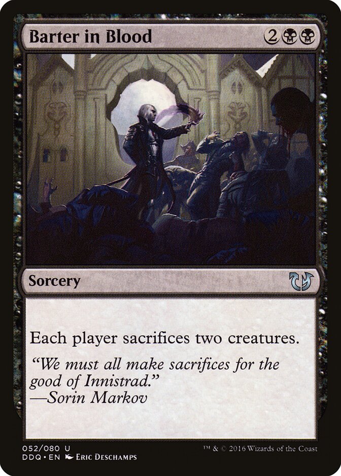Barter in Blood card front