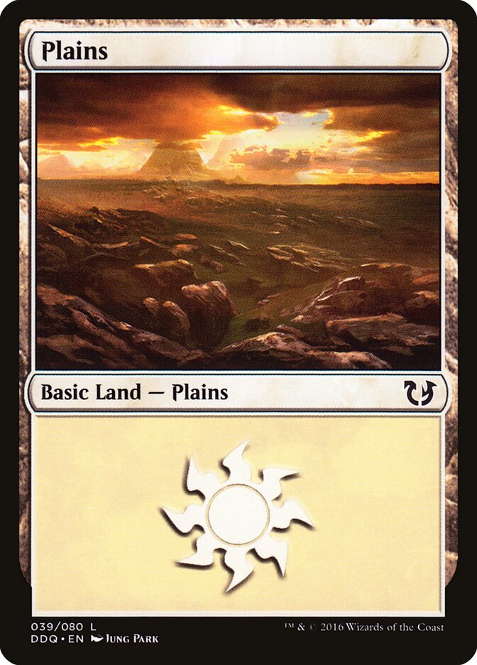 Plains card front