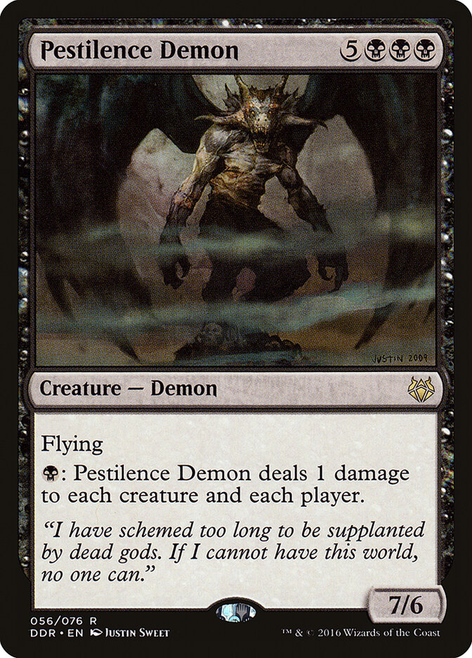 Pestilence Demon card front