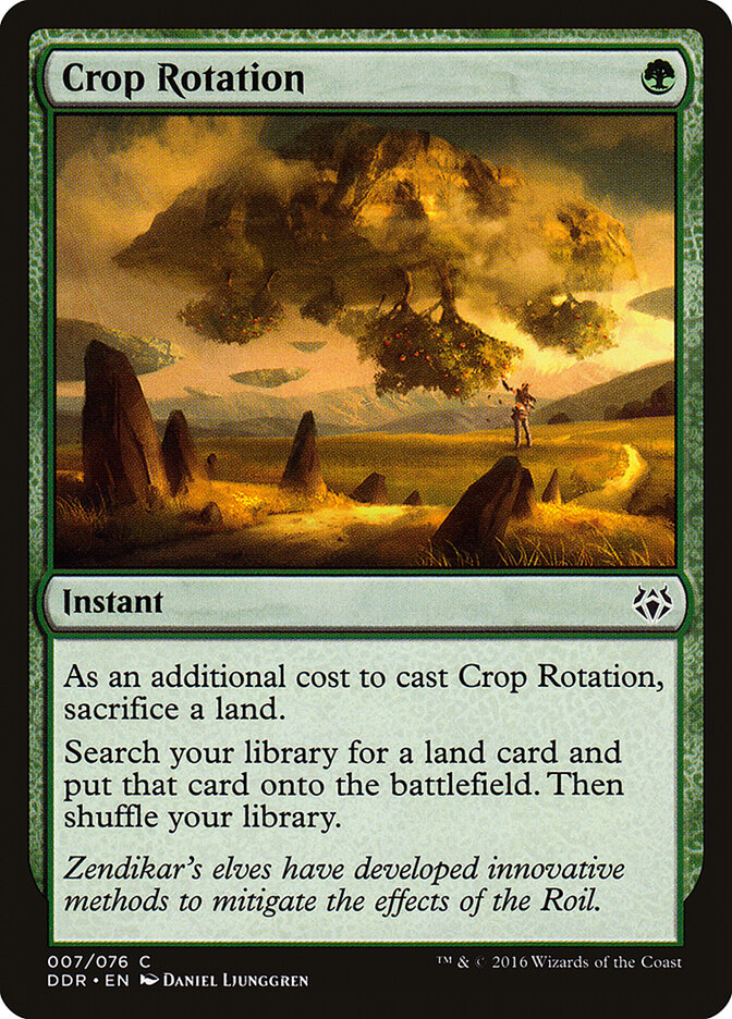Crop Rotation card front