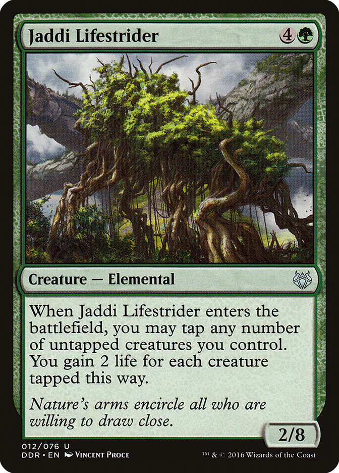 Jaddi Lifestrider card front