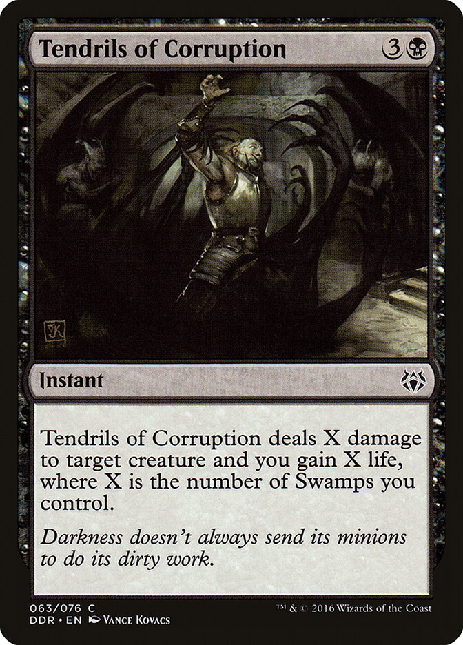 Tendrils of Corruption card front