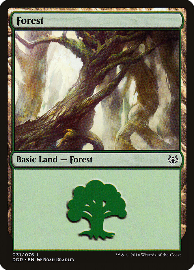 Forest card front