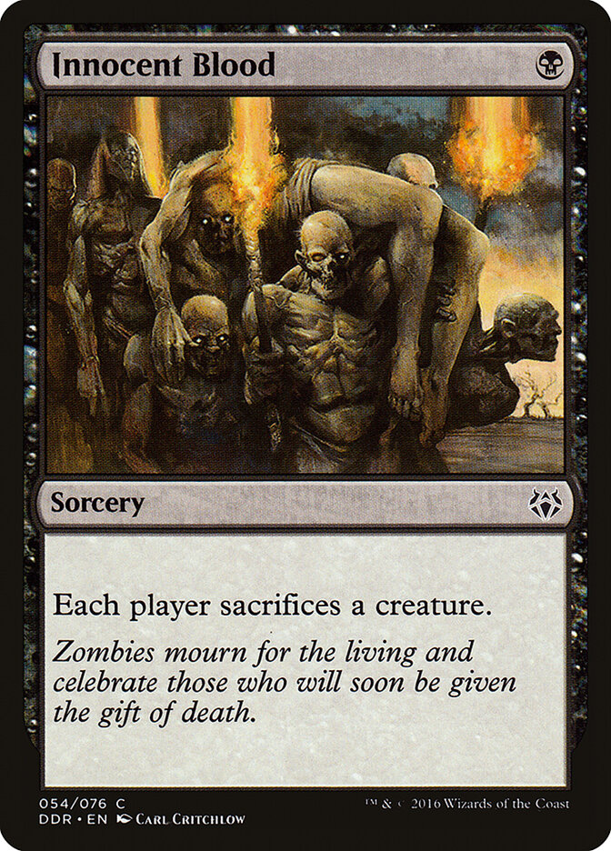 Innocent Blood card front