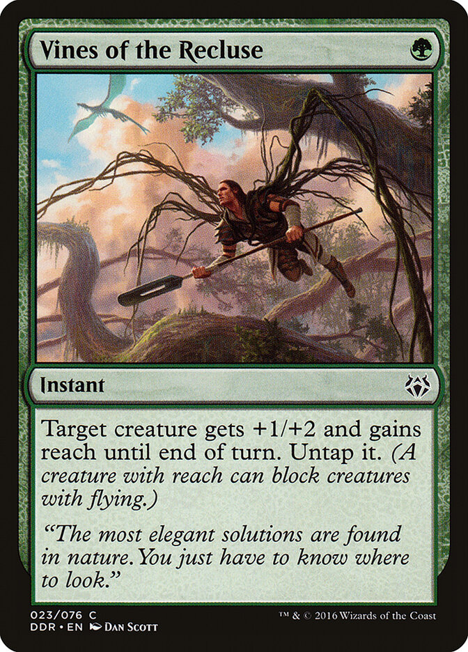 Vines of the Recluse card front
