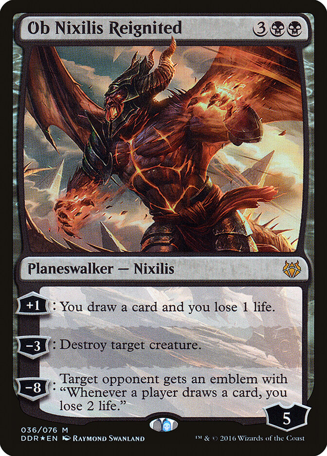 Ob Nixilis Reignited card front