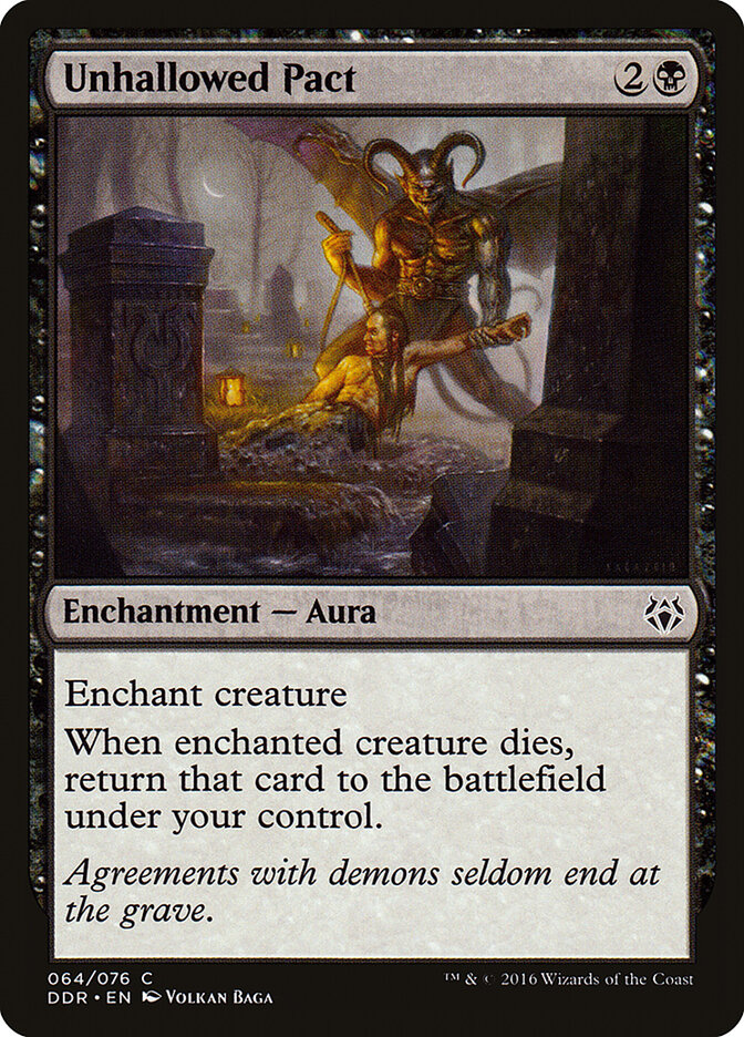 Unhallowed Pact card front