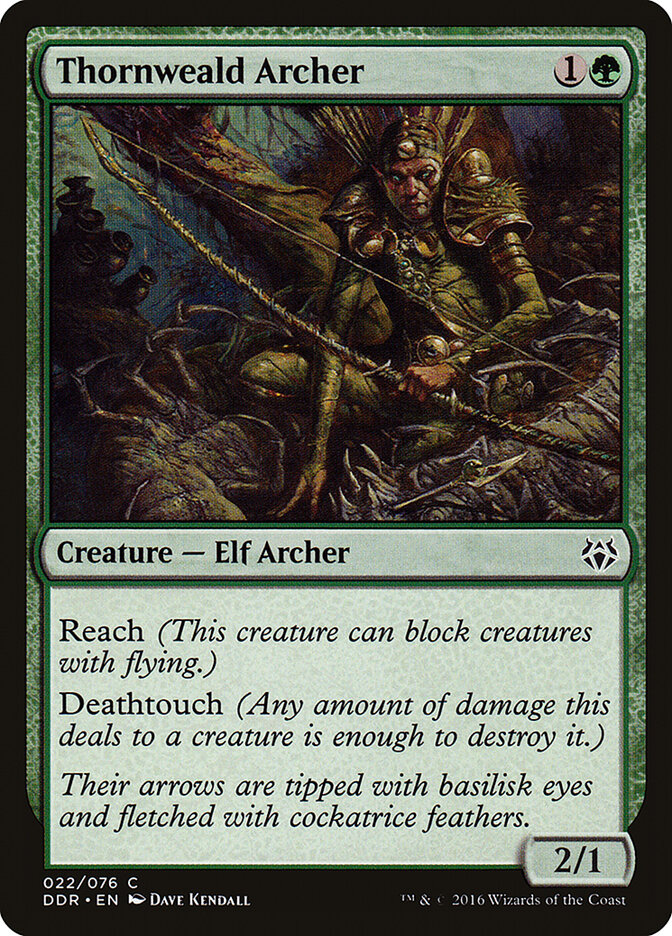 Thornweald Archer card front