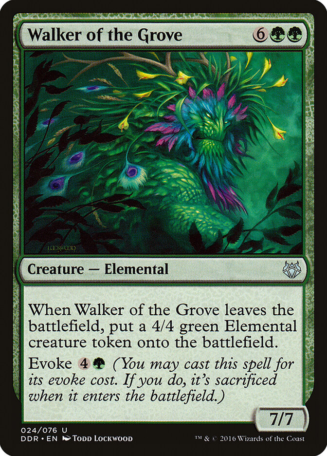 Walker of the Grove card front