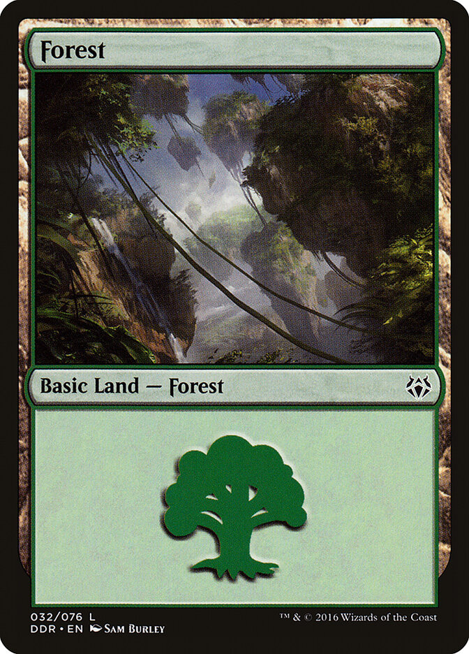 Forest card front
