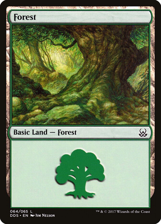 Forest card front