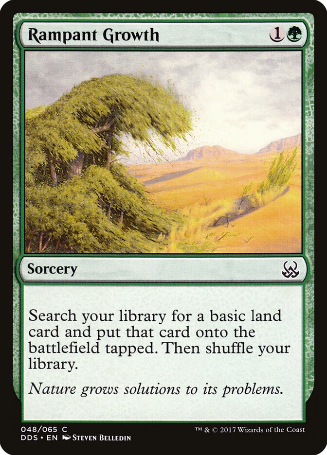 Rampant Growth card front