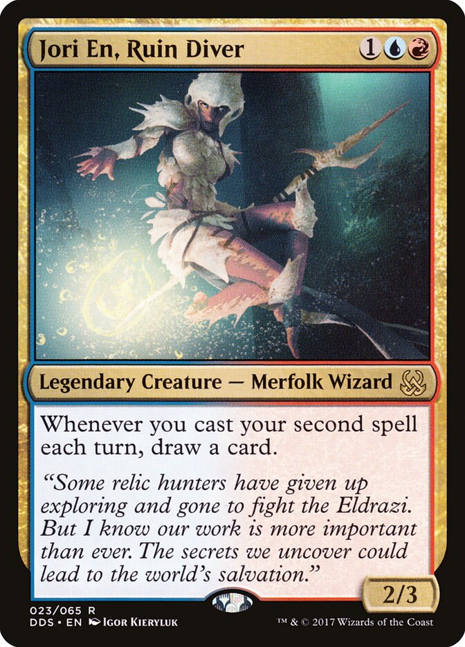 Jori En, Ruin Diver card front