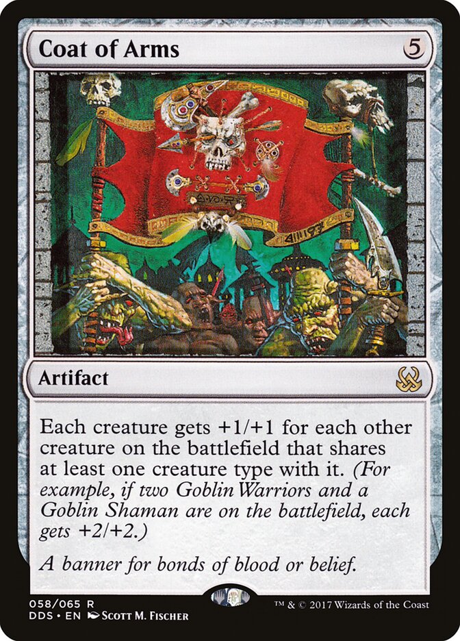 Coat of Arms card front