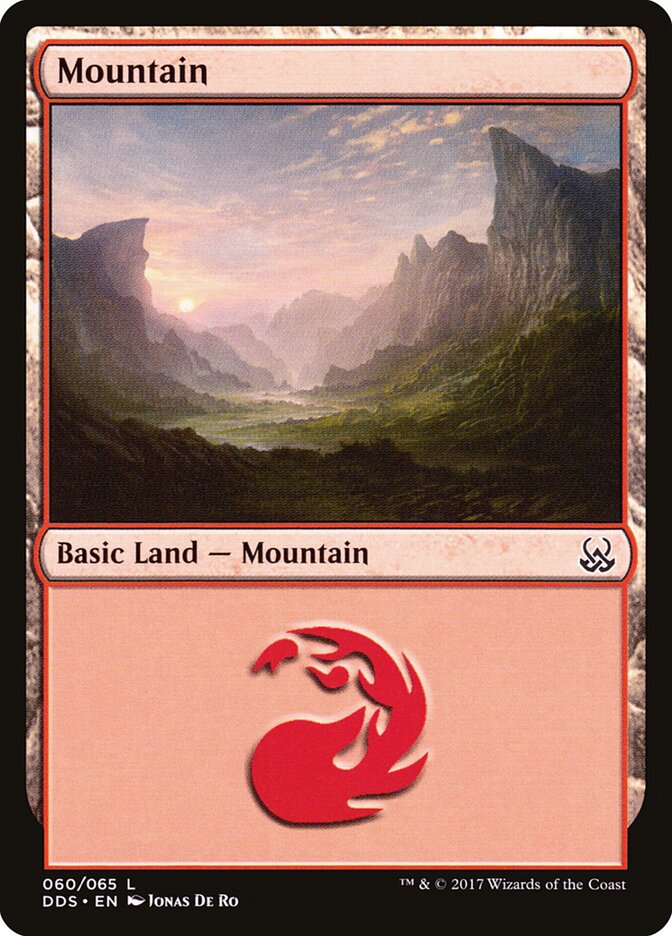 Mountain card front