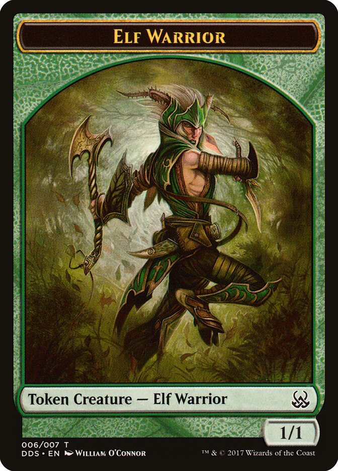 Elf Warrior card front