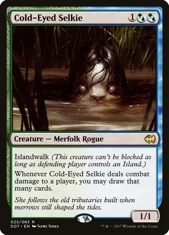 Cold-Eyed Selkie card front