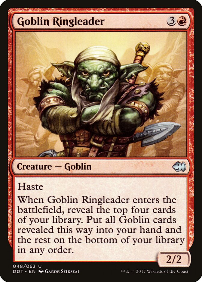 Goblin Ringleader card front