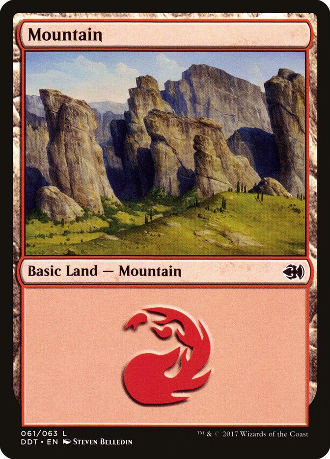 Mountain card front