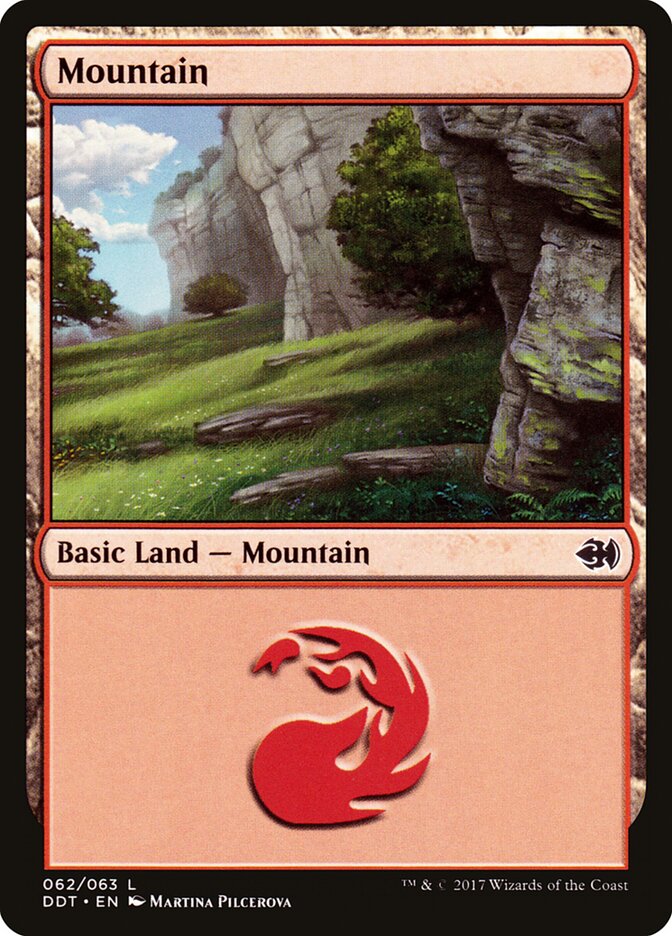 Mountain card front