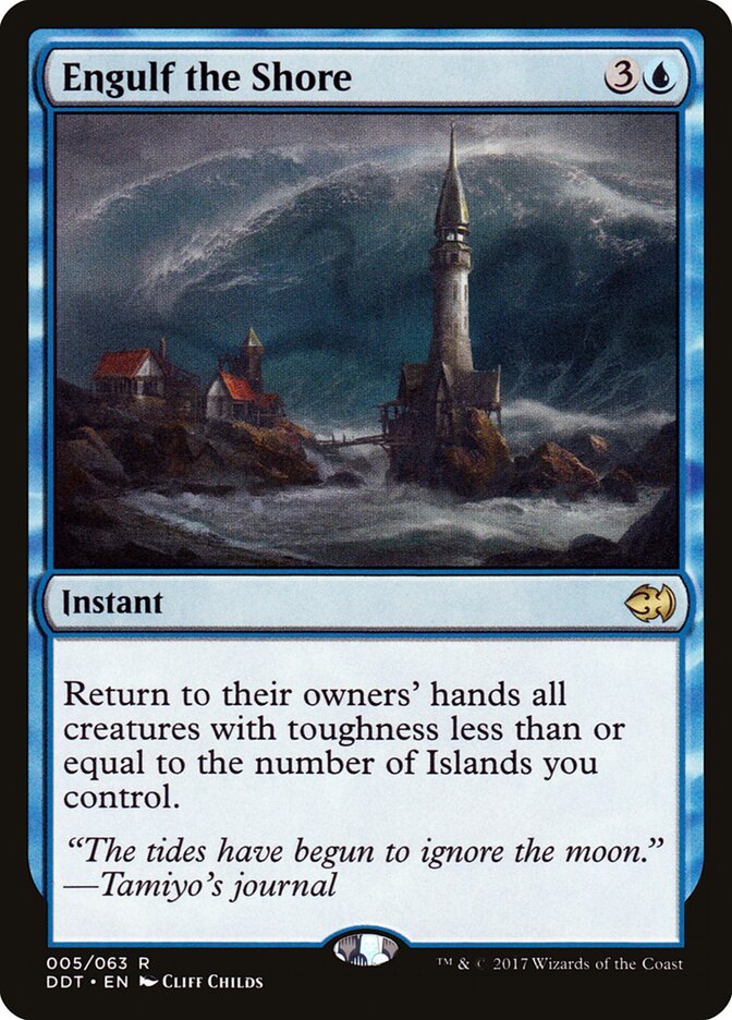 Engulf the Shore card front