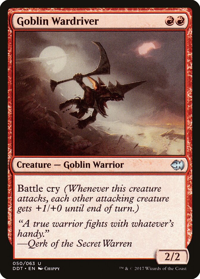 Goblin Wardriver card front