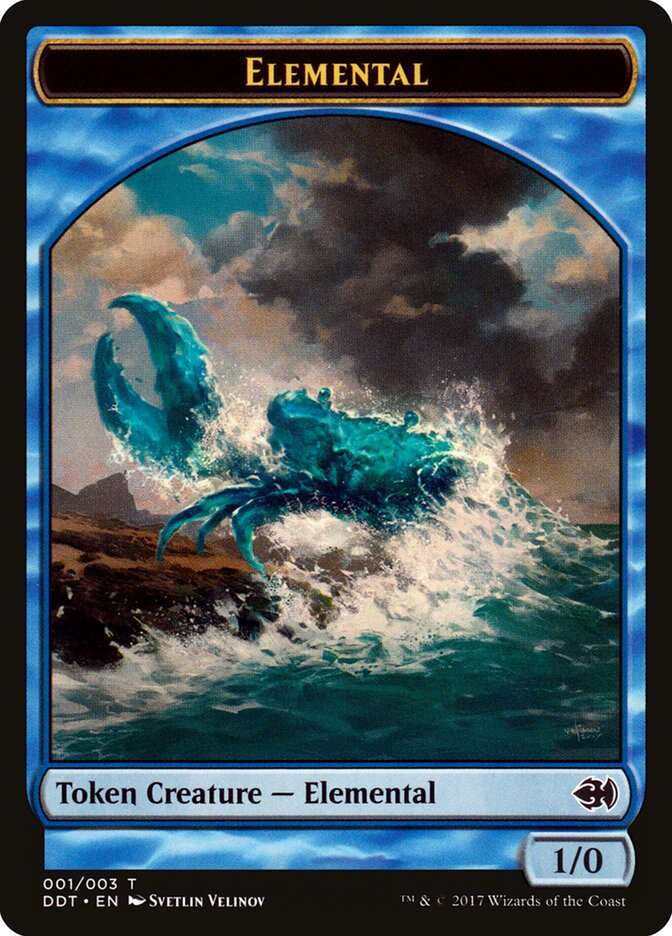 Elemental card front
