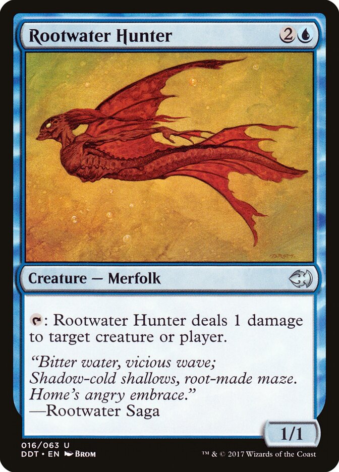 Rootwater Hunter card front