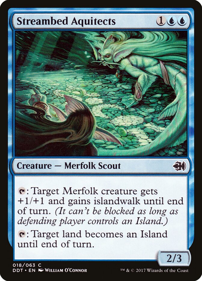 Streambed Aquitects card front