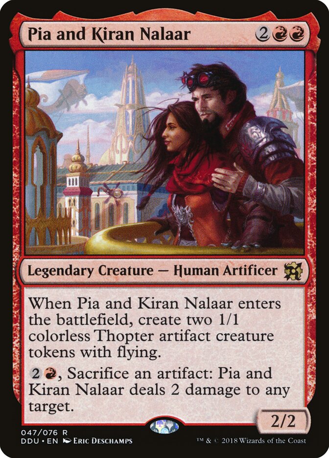 Pia and Kiran Nalaar card front