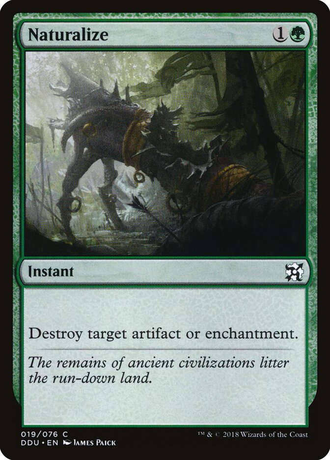 Naturalize card front