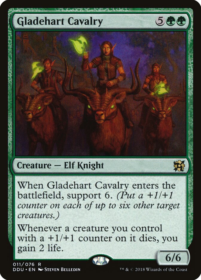 Gladehart Cavalry card front