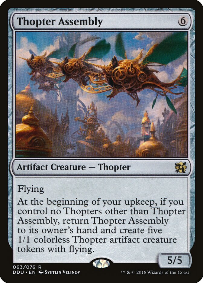 Thopter Assembly card front