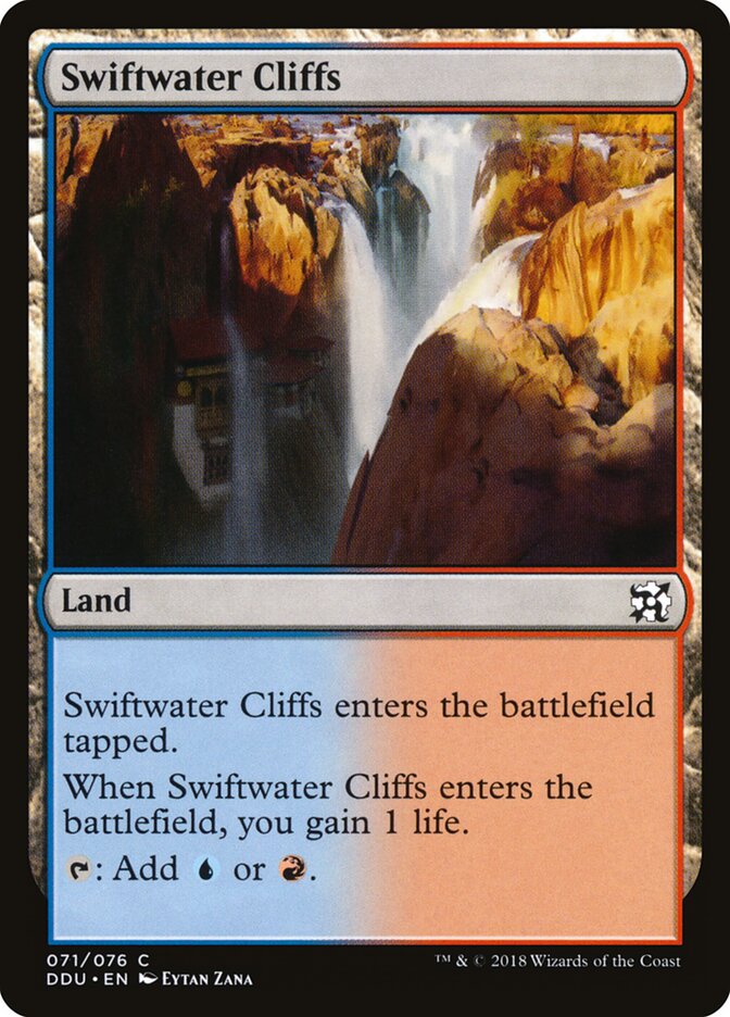 Swiftwater Cliffs card front