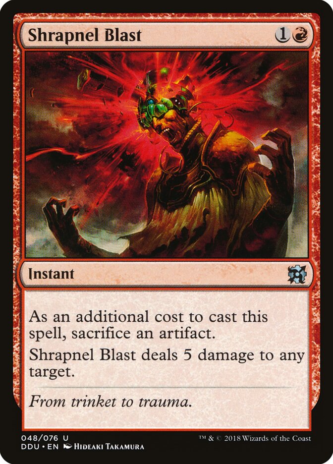 Shrapnel Blast card front