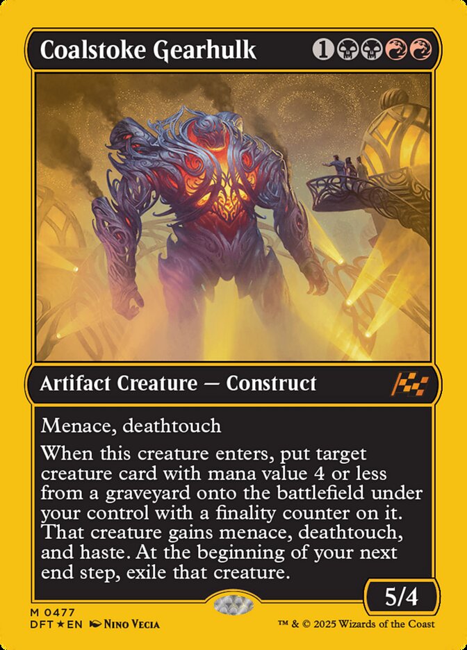 Coalstoke Gearhulk card front