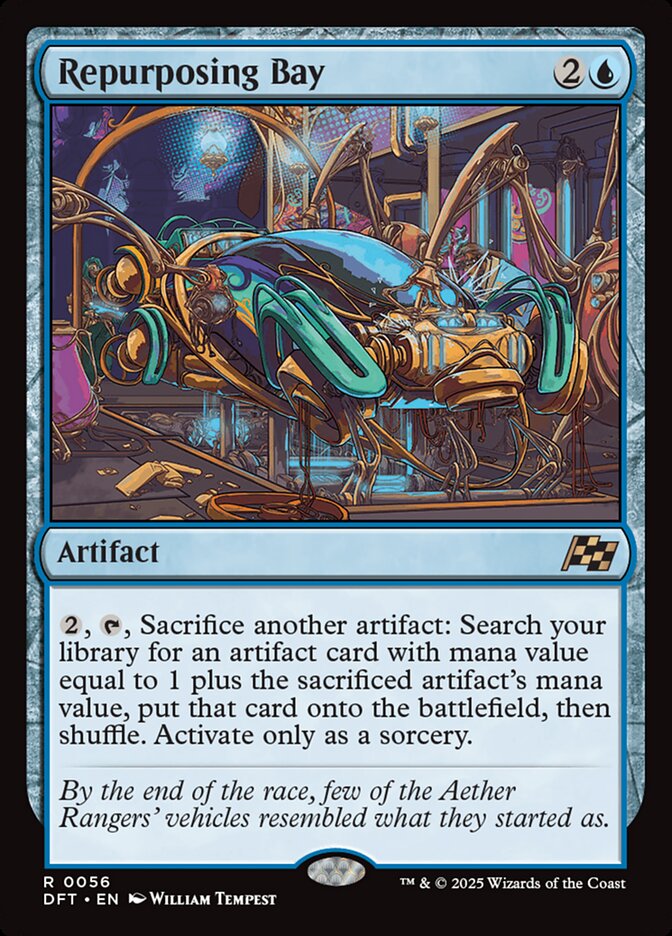 Repurposing Bay card front
